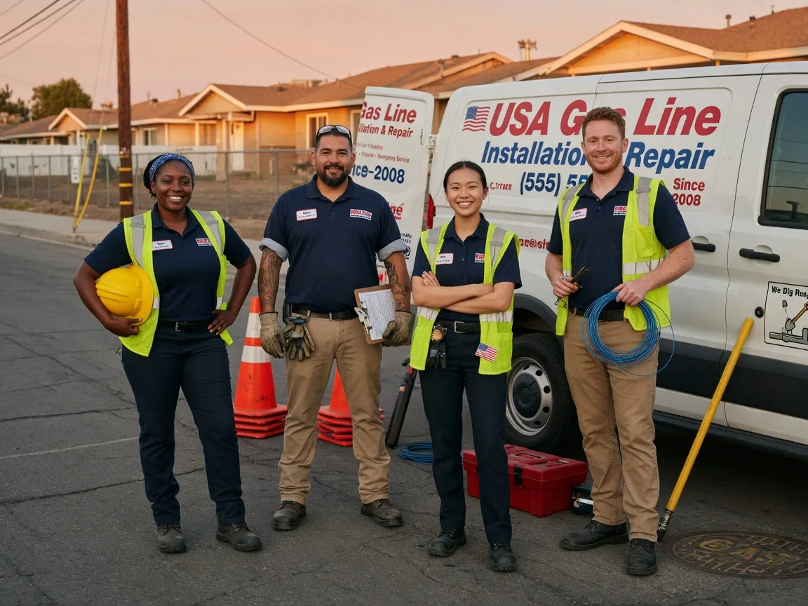 Gas Line Installation company in Sand Fork, WV